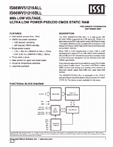 DataSheet IS66WV51216ALL pdf